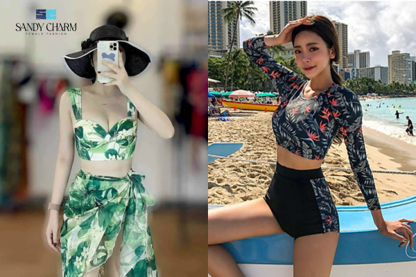 Top 5 Mẫu Bikini Đi Biển Đẹp Hot Trend – Tỏa Sáng Cùng Thời Trang Biển Sandy Charm 6 Bikini croptop