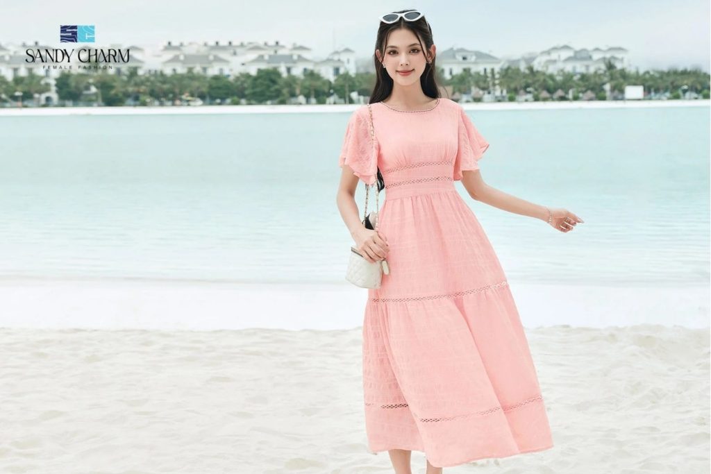 Váy đi biển dành cho nàng béo bụng