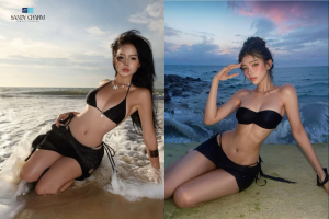 đồ đi biển nữ thanh lịch phù hợp mọi dáng người