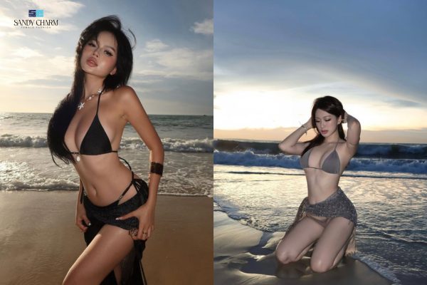 váy maxi dài che khuyết điểm đi biển