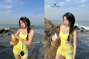 set đồ đi biển năng động