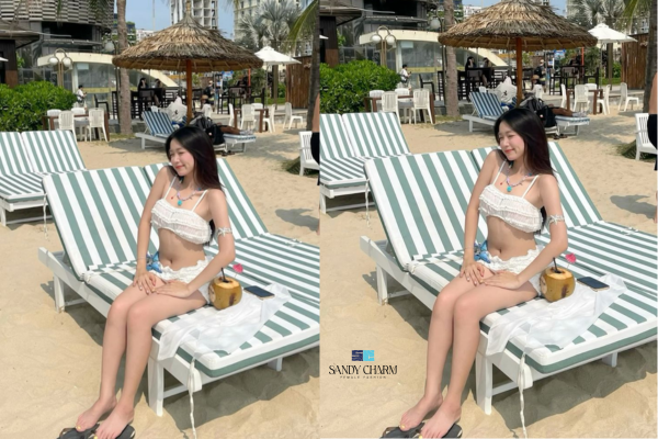  bikini hở nhẹ kiểu Hàn Quốc